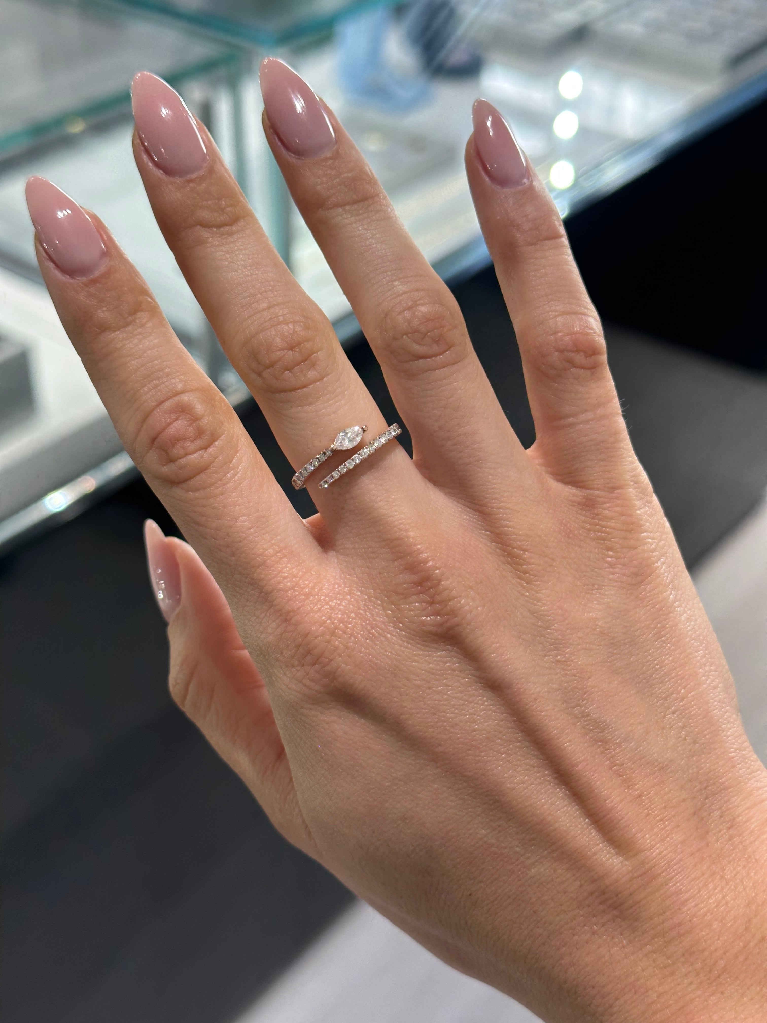 Marquise Wrap Ring