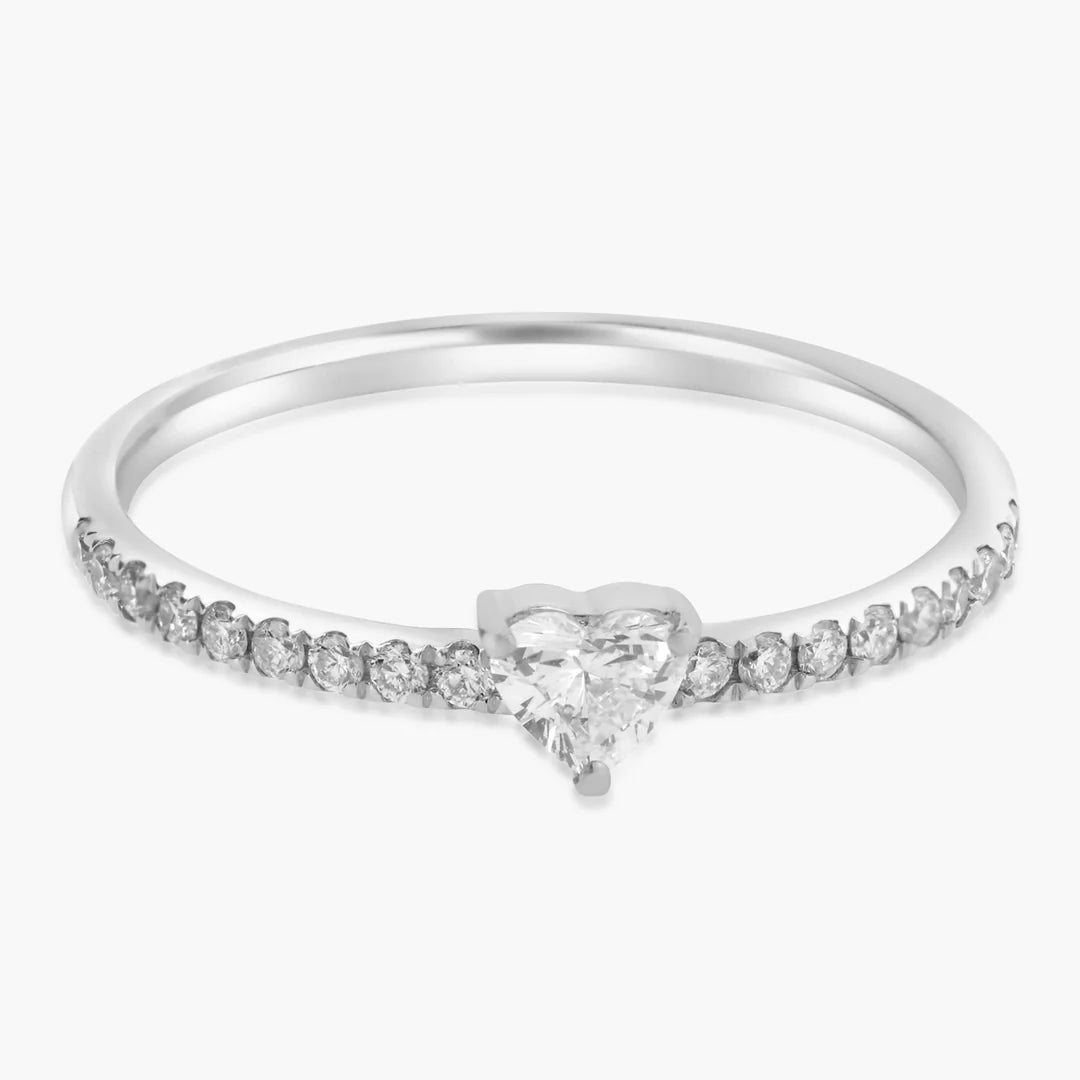 Fancy Cut + Pavé Band Ring