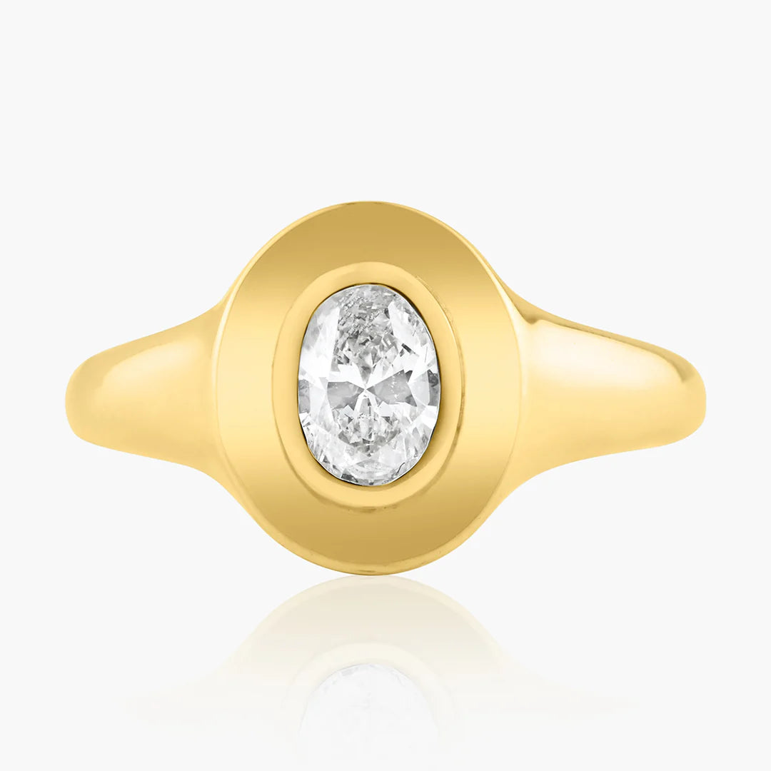 Fancy Cut Signet Ring