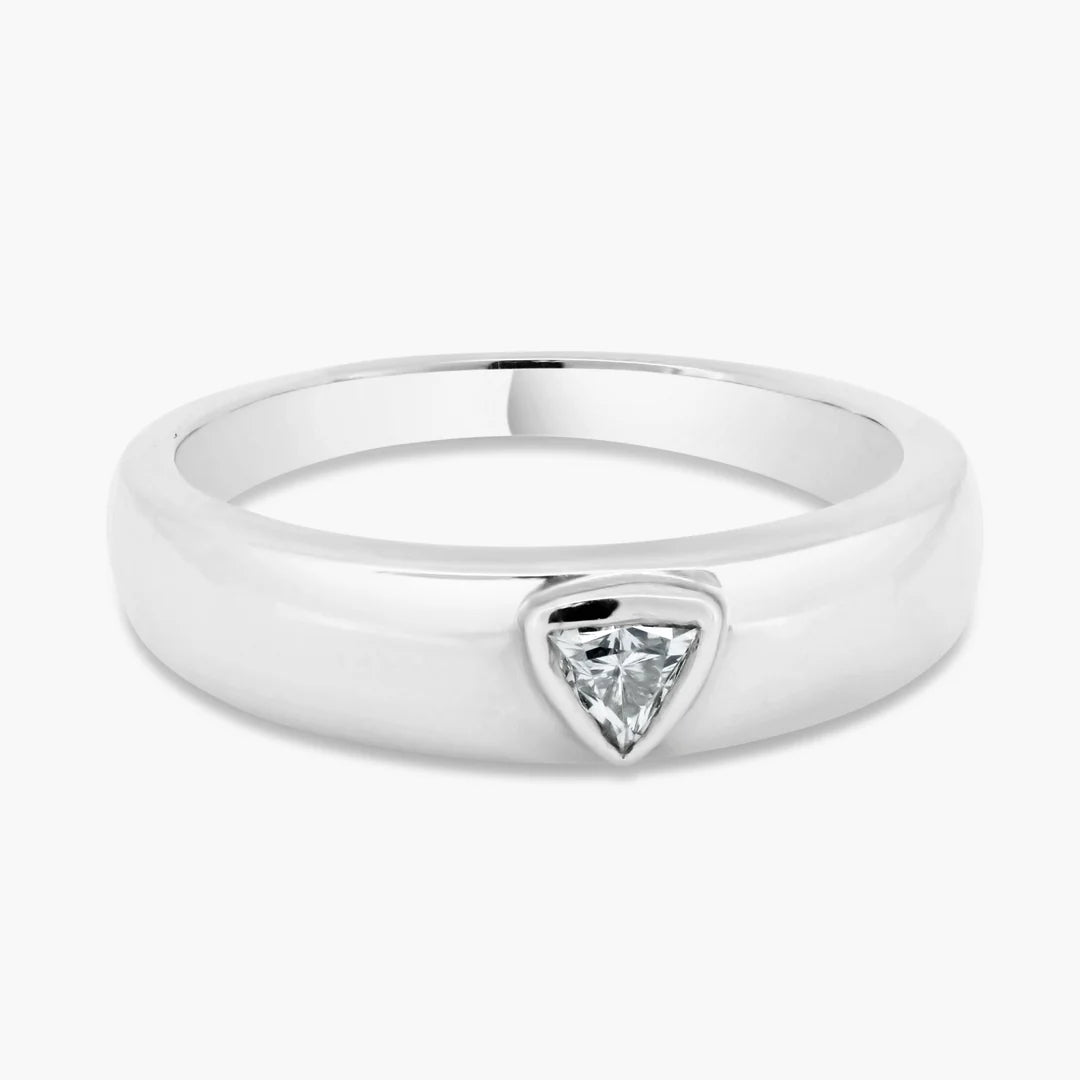 Inlay Diamond Band