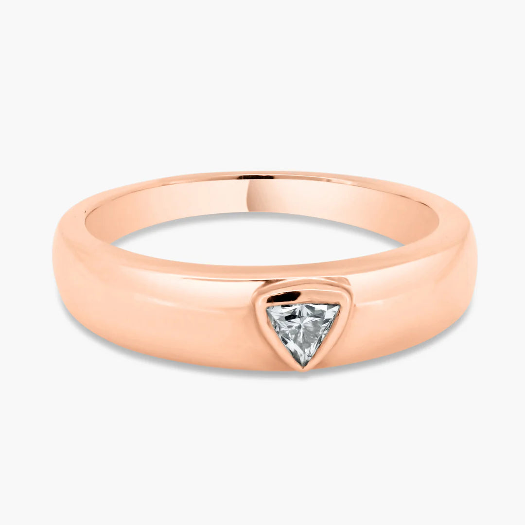Inlay Diamond Band