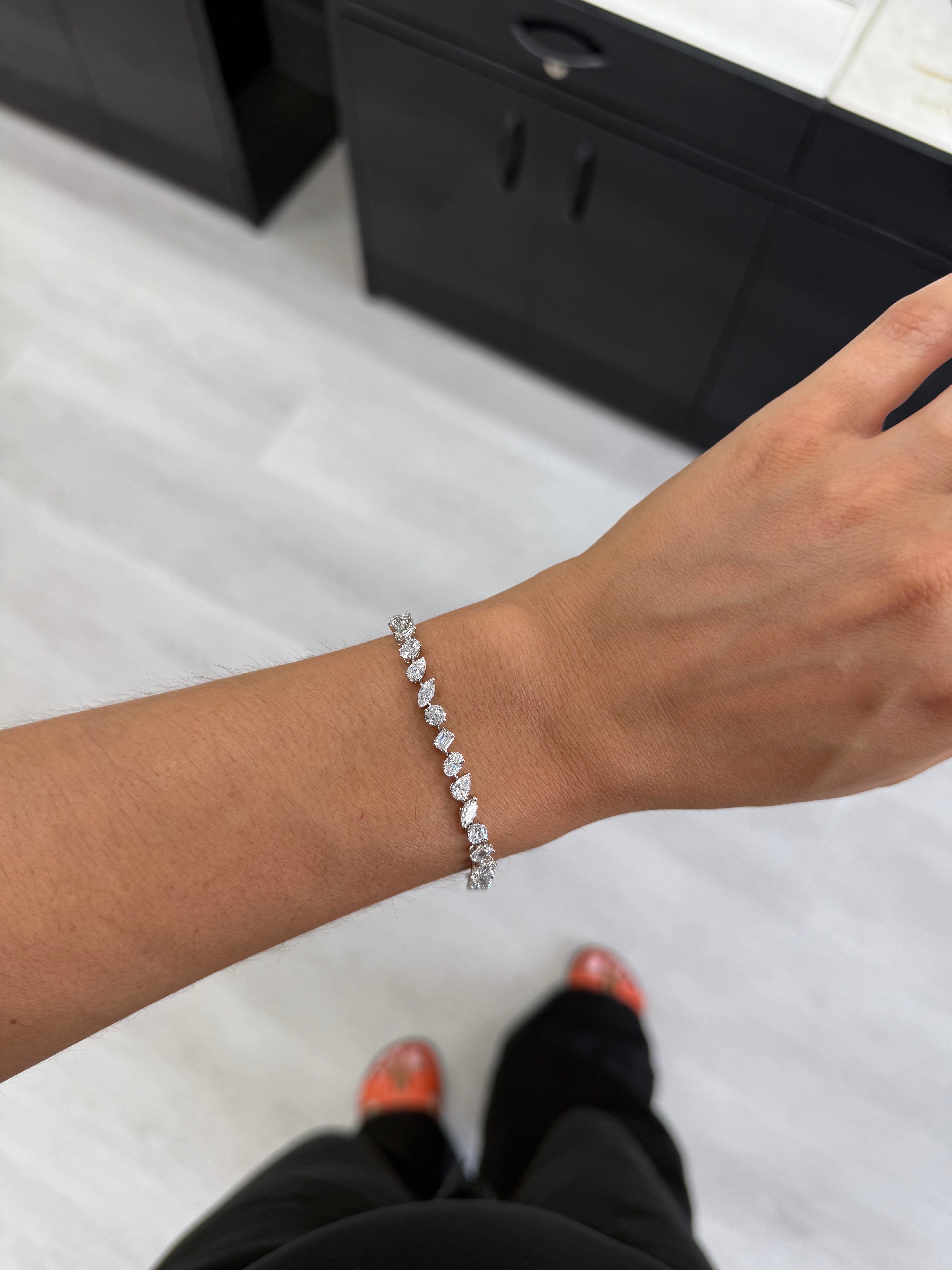 Multishape Lab Tennis Bracelet