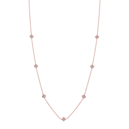 Diamond Clover Necklace