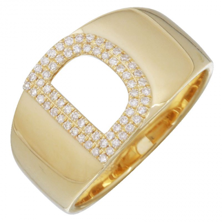 Initial Cigar Ring
