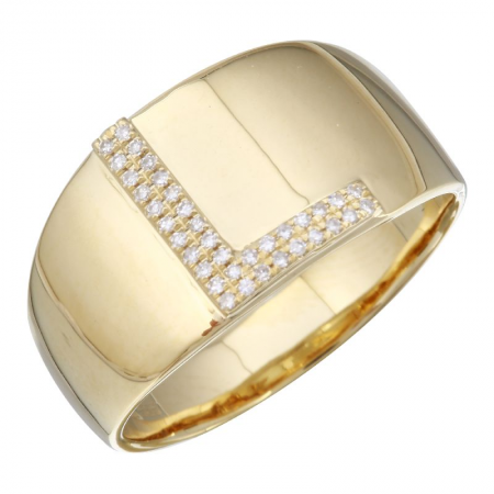 Initial Cigar Ring