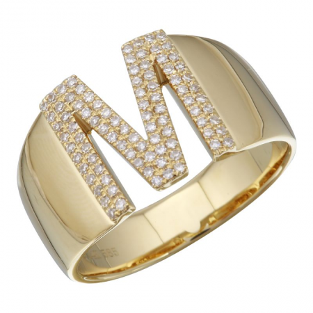 Initial Cigar Ring
