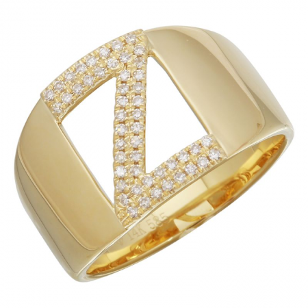 Initial Cigar Ring