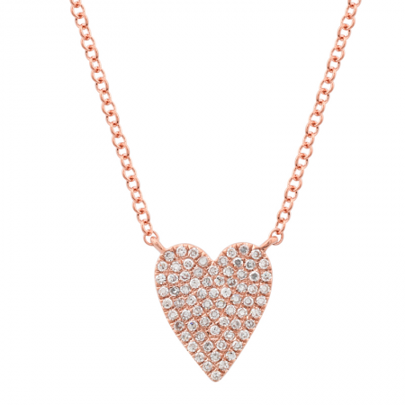 Pavé Heart Necklace