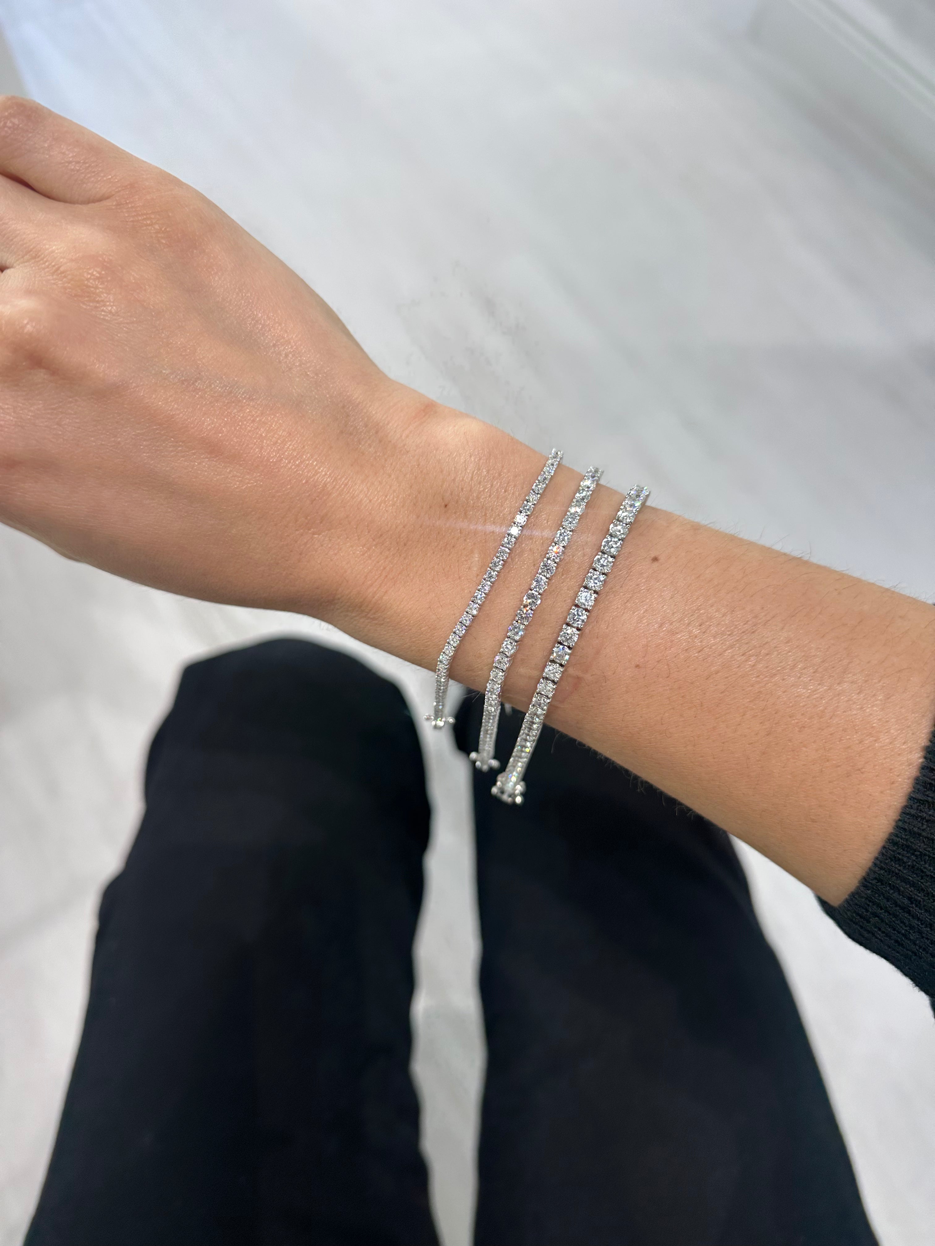 Lab Classic Tennis Bracelet