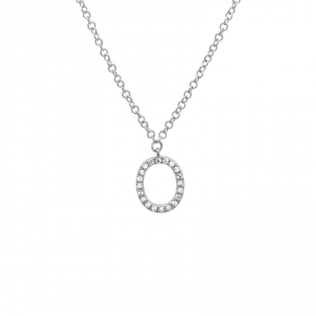 Mini Capital Initial Necklace