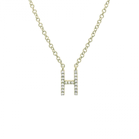 Mini Capital Initial Necklace