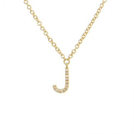 Mini Capital Initial Necklace