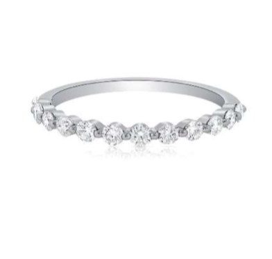 Shared Prong Diamond Band