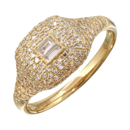 Baguette Center Ring