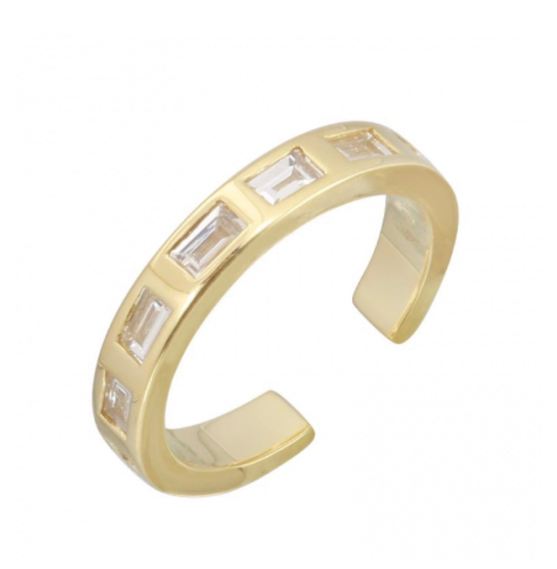 Baguette Diamond Ear Cuff