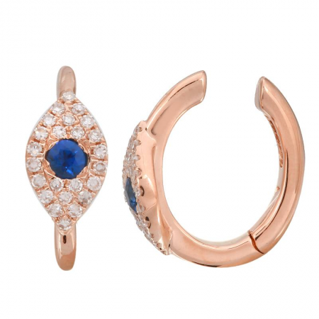 Evil Eye Ear Cuff