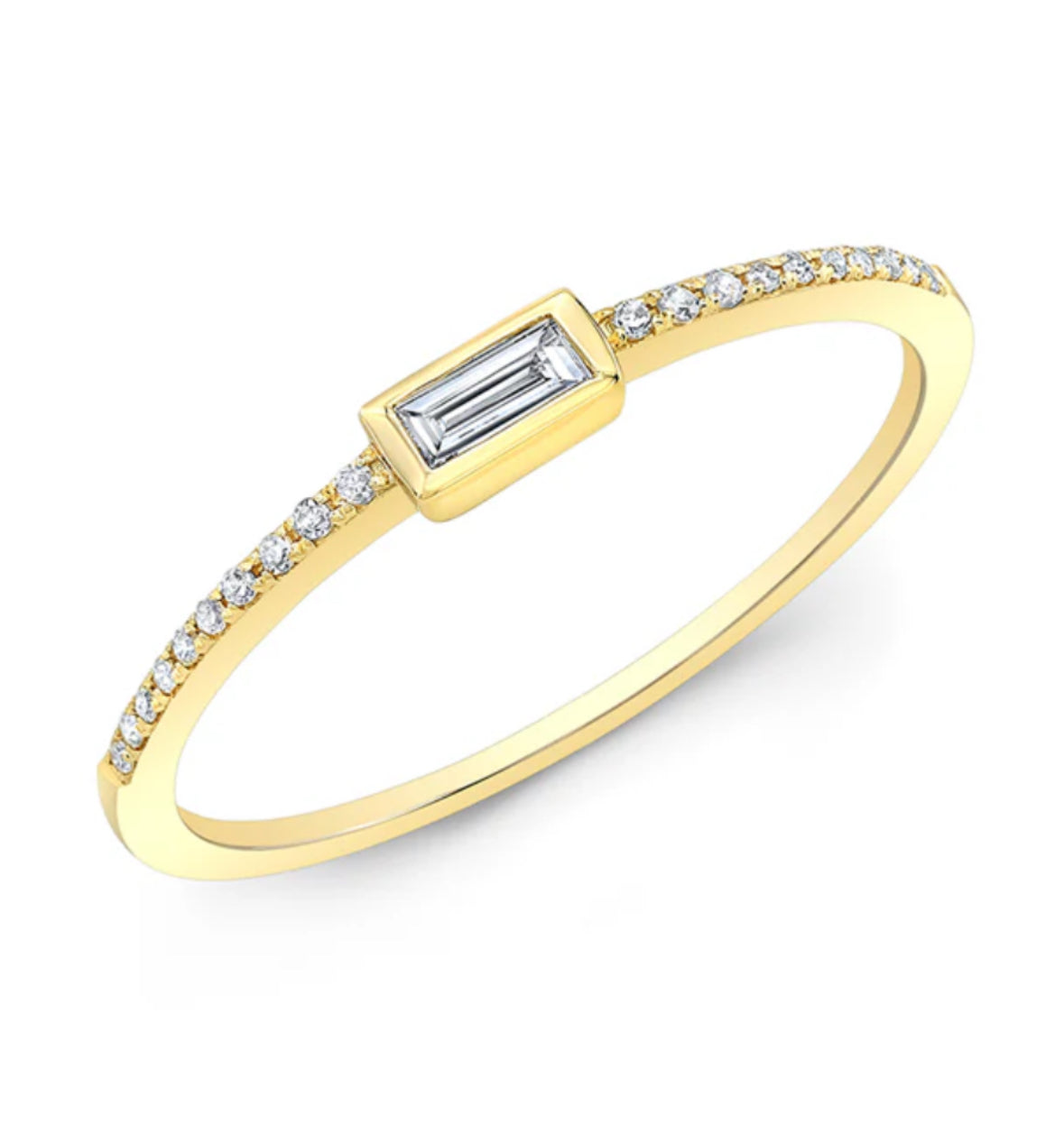 Mini Baguette Ring