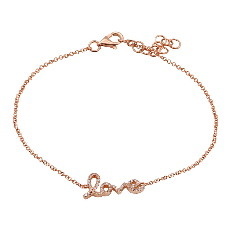 Script love bracelet