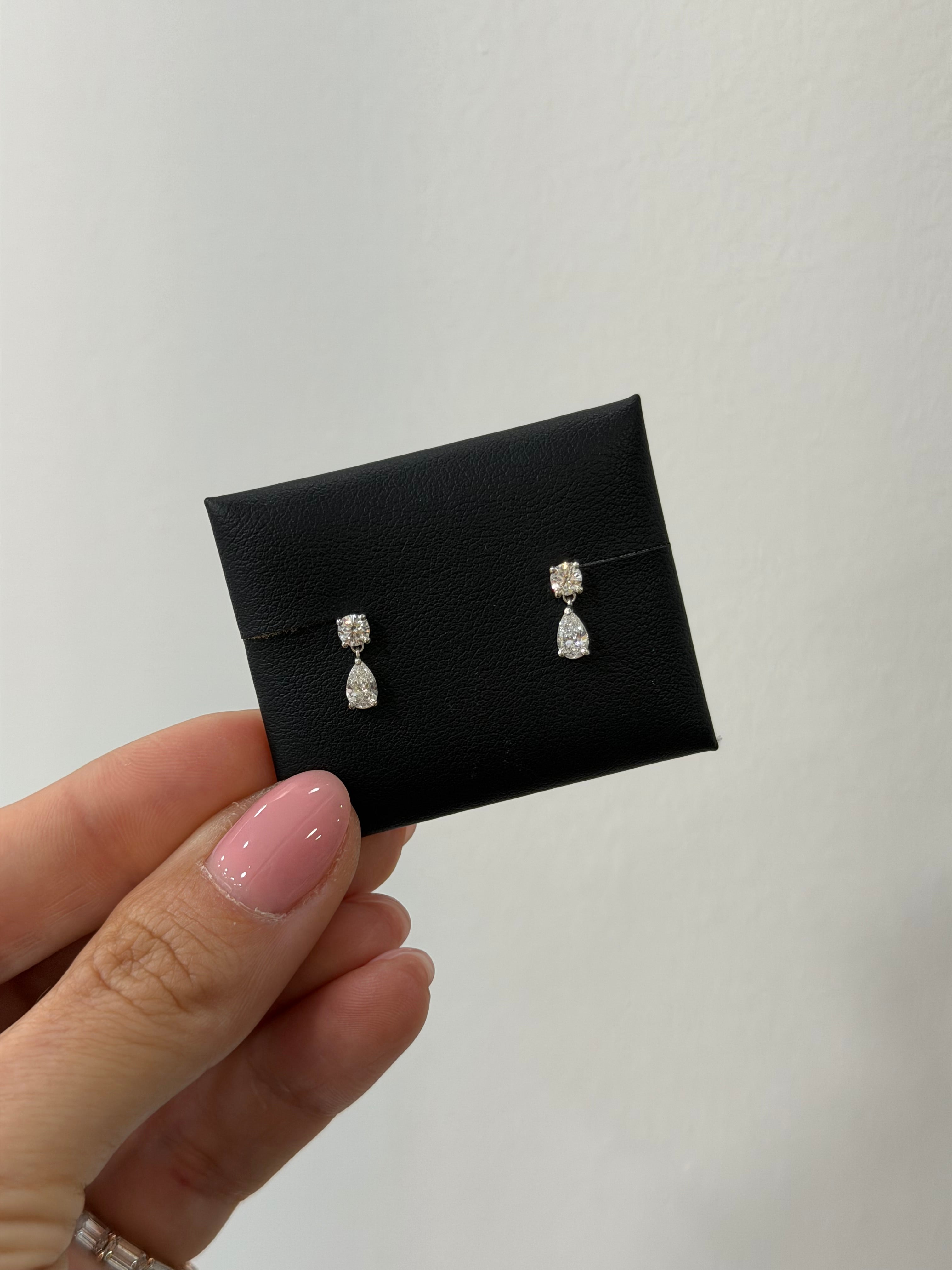 Grace Pear Drop Stud