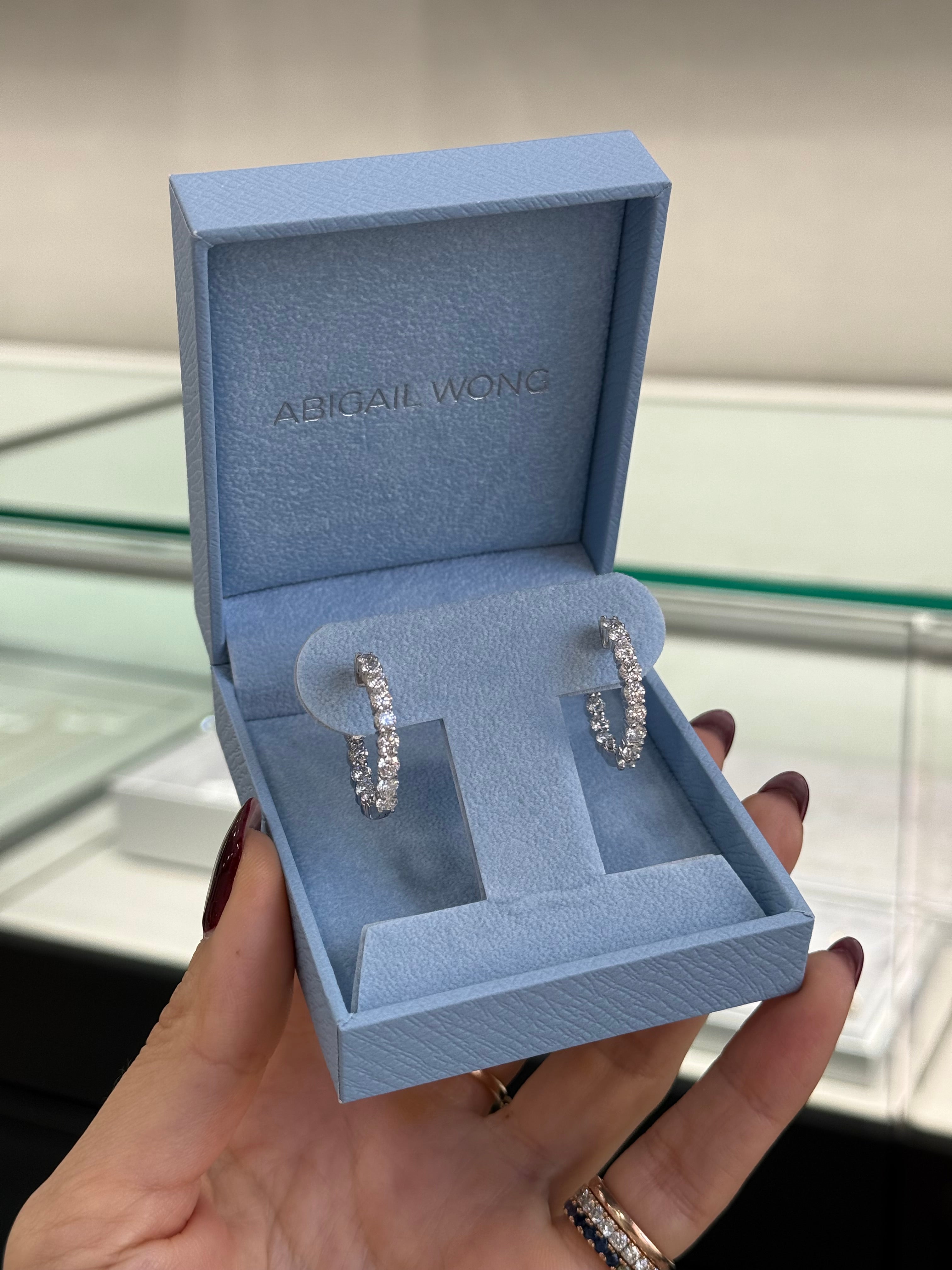 AW Diamond Hoops