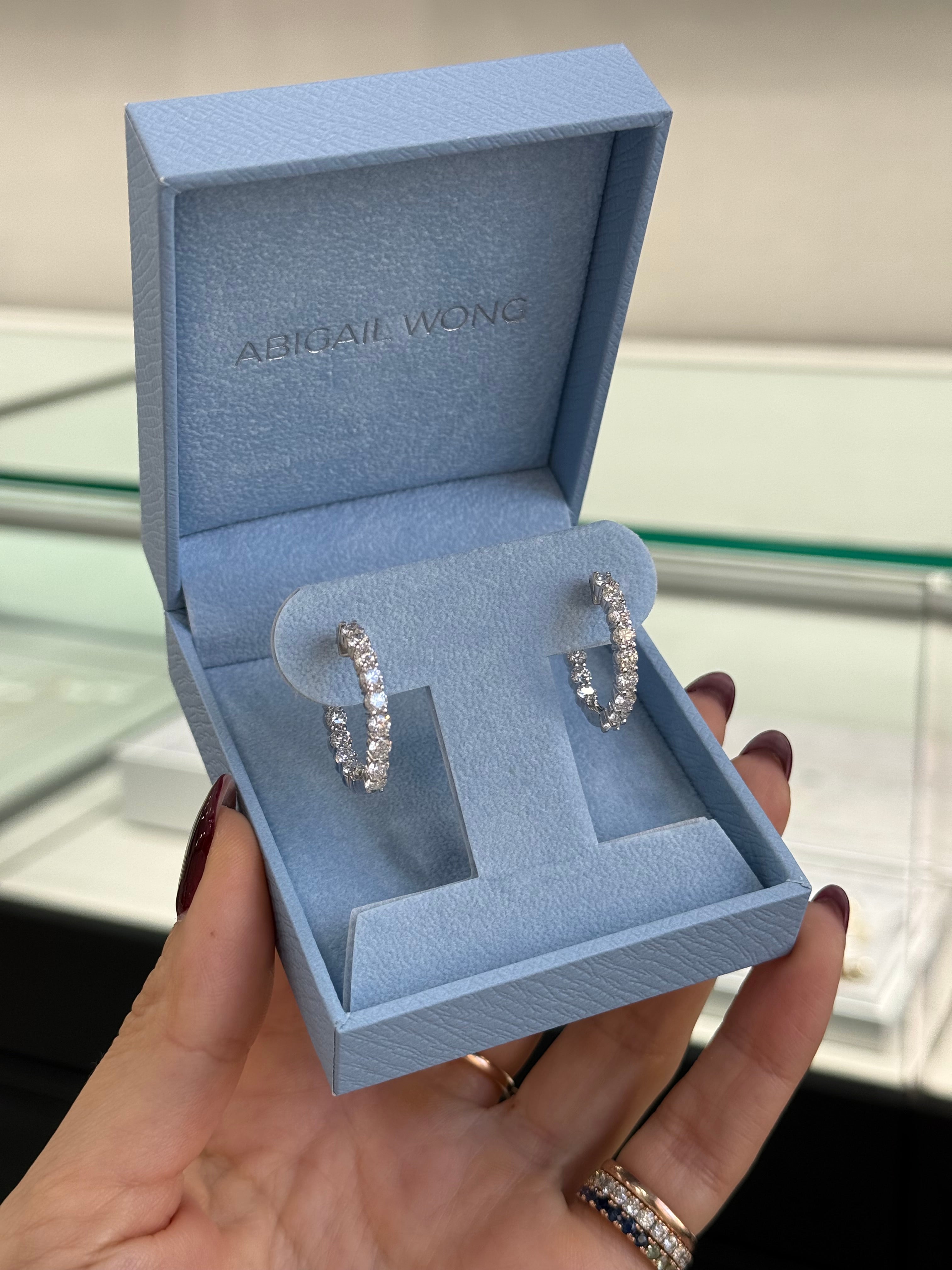 AW Diamond Hoops