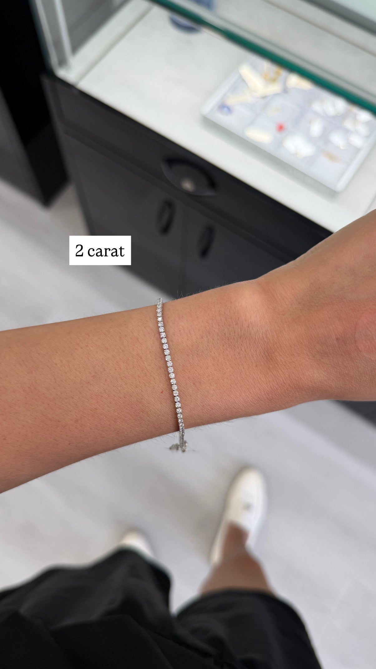 Lab Classic Tennis Bracelet