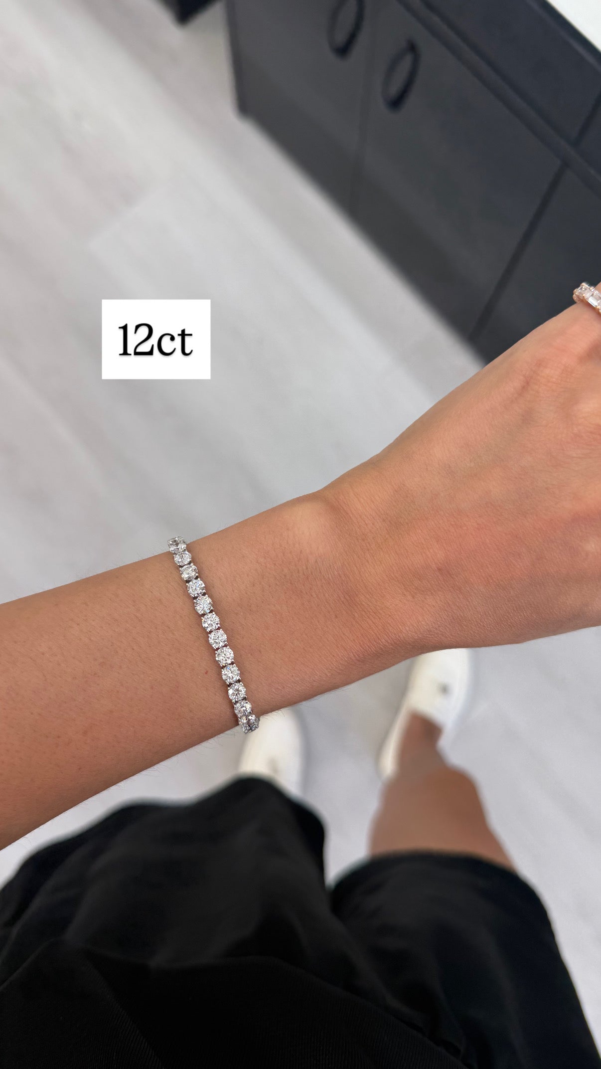 Lab Classic Tennis Bracelet