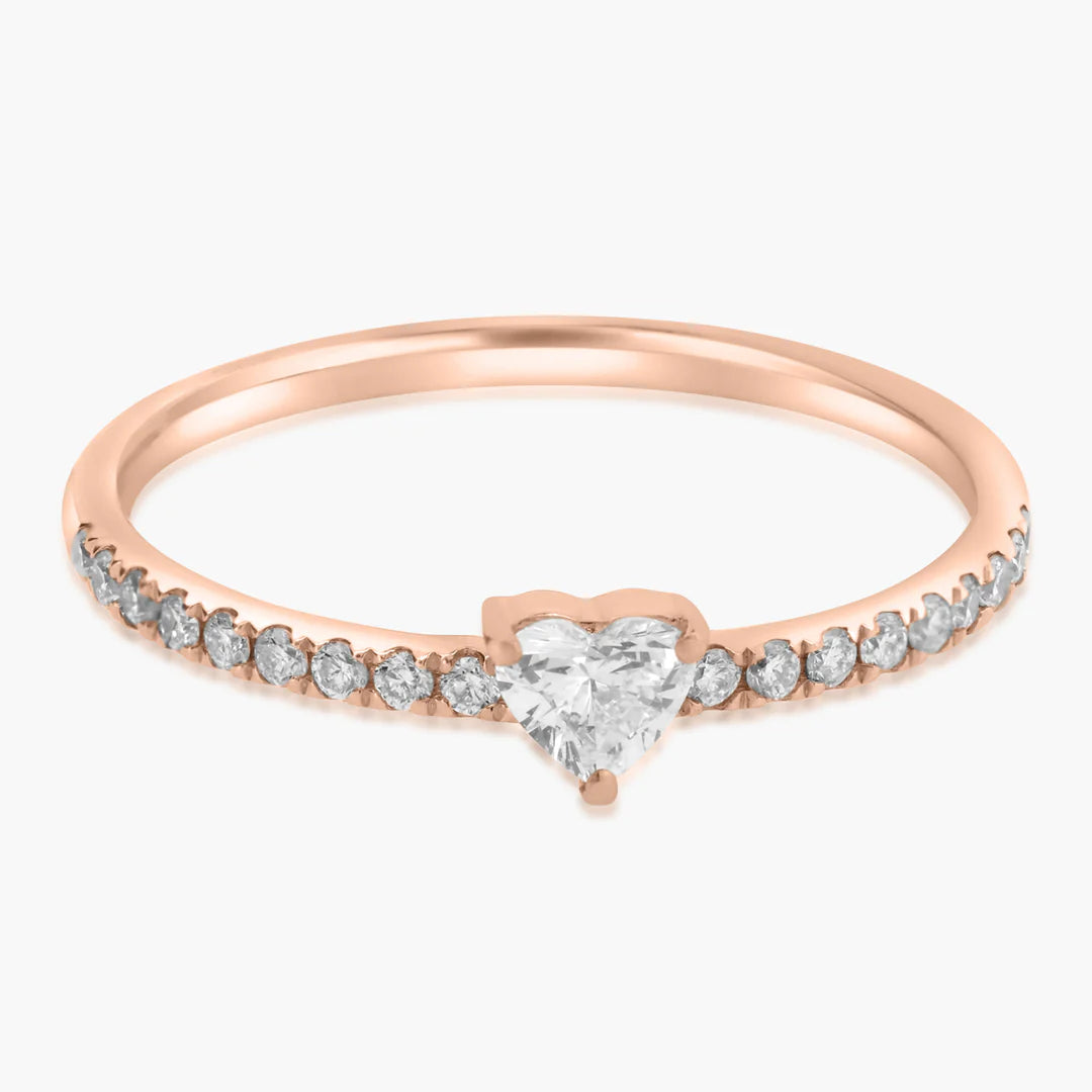 Fancy Cut + Pavé Band Ring