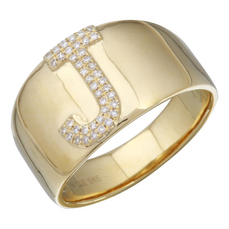 Initial Cigar Ring