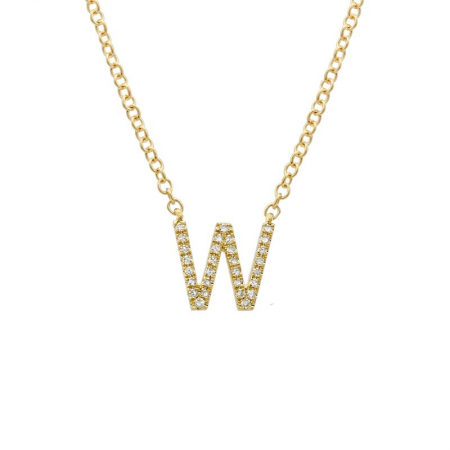 Mini Capital Initial Necklace