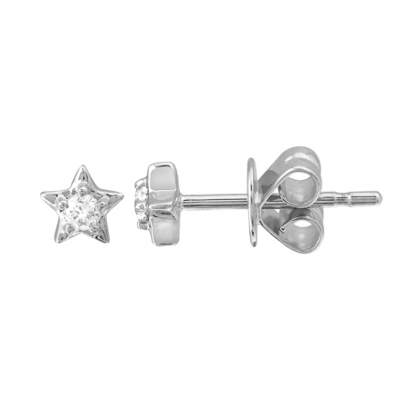 Mini Diamond Accented Studs