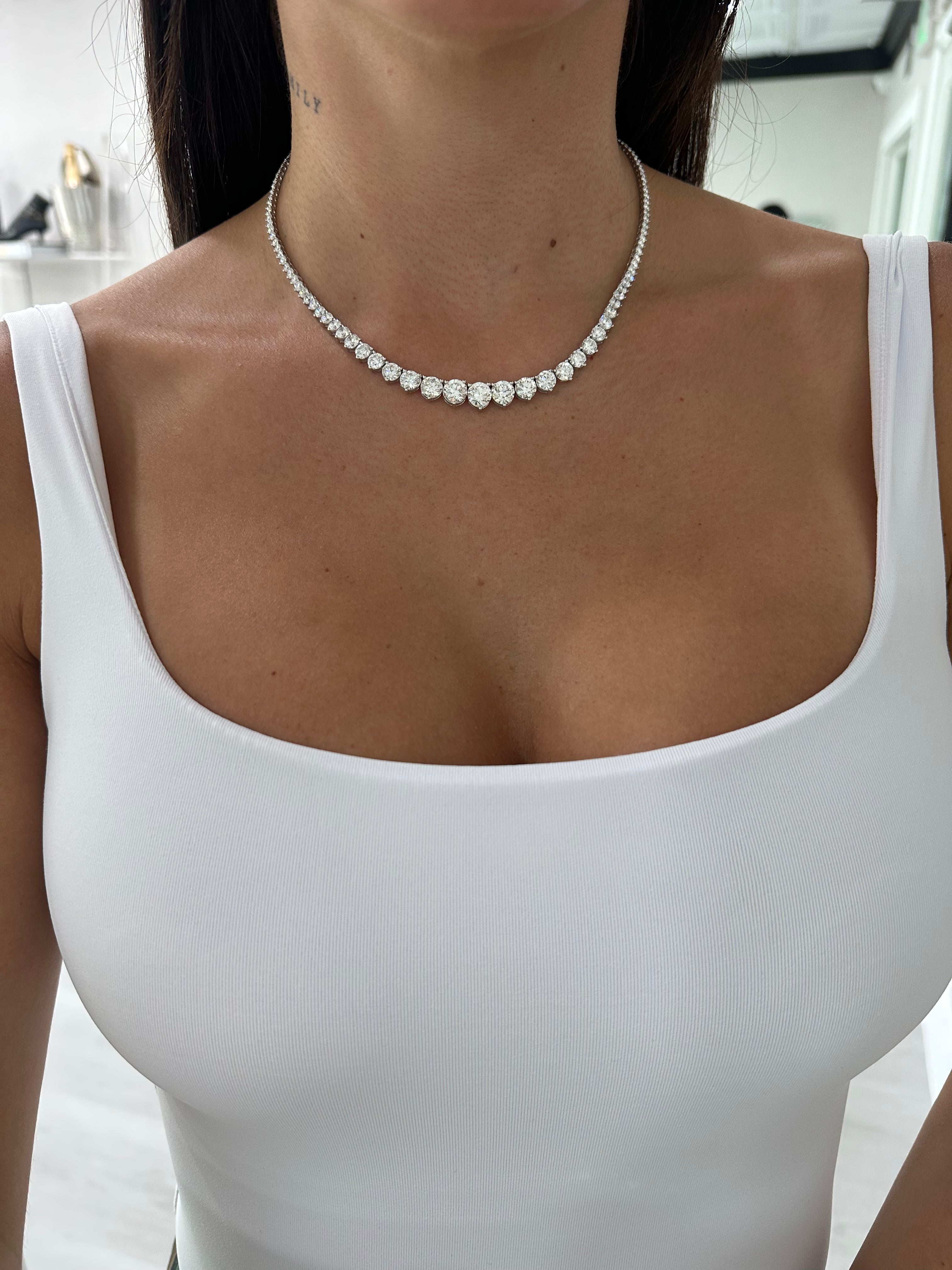 Lab Riviera Tennis Chain