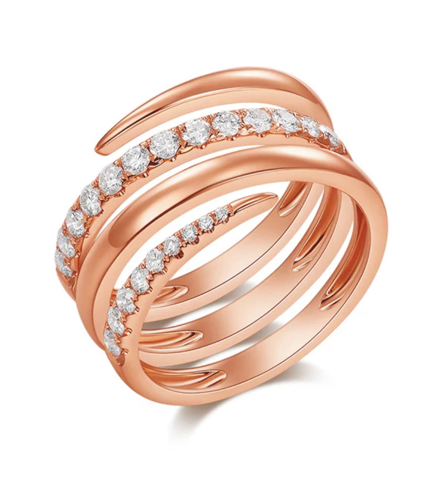 Spiral Claw Ring