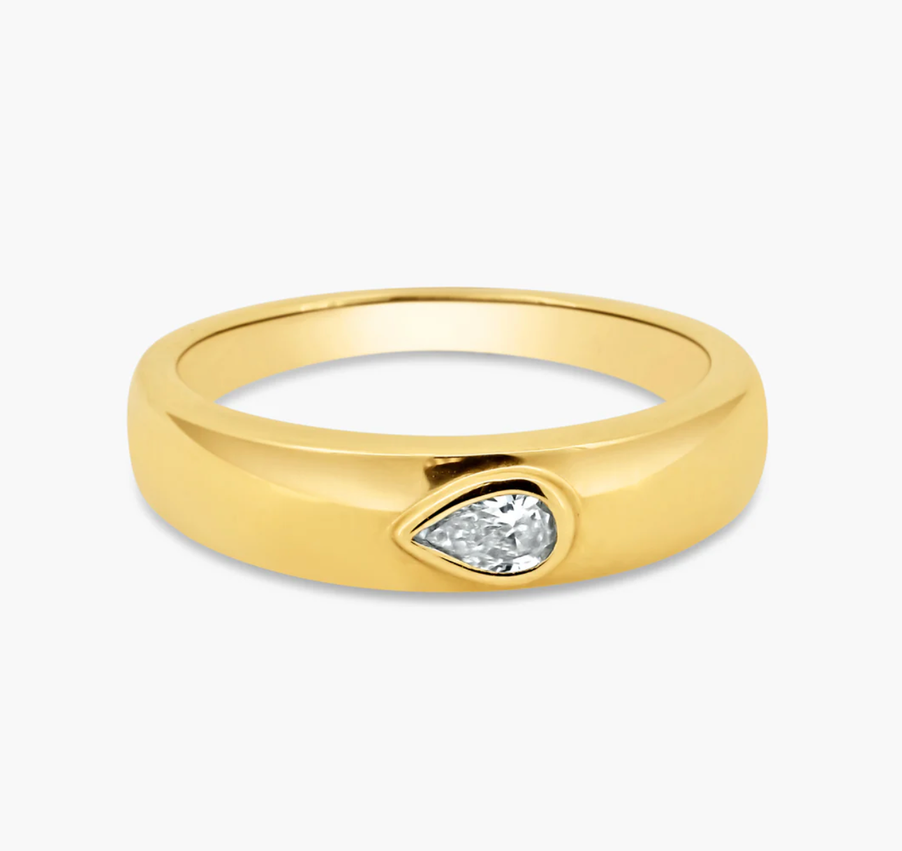 Inlay Diamond Band