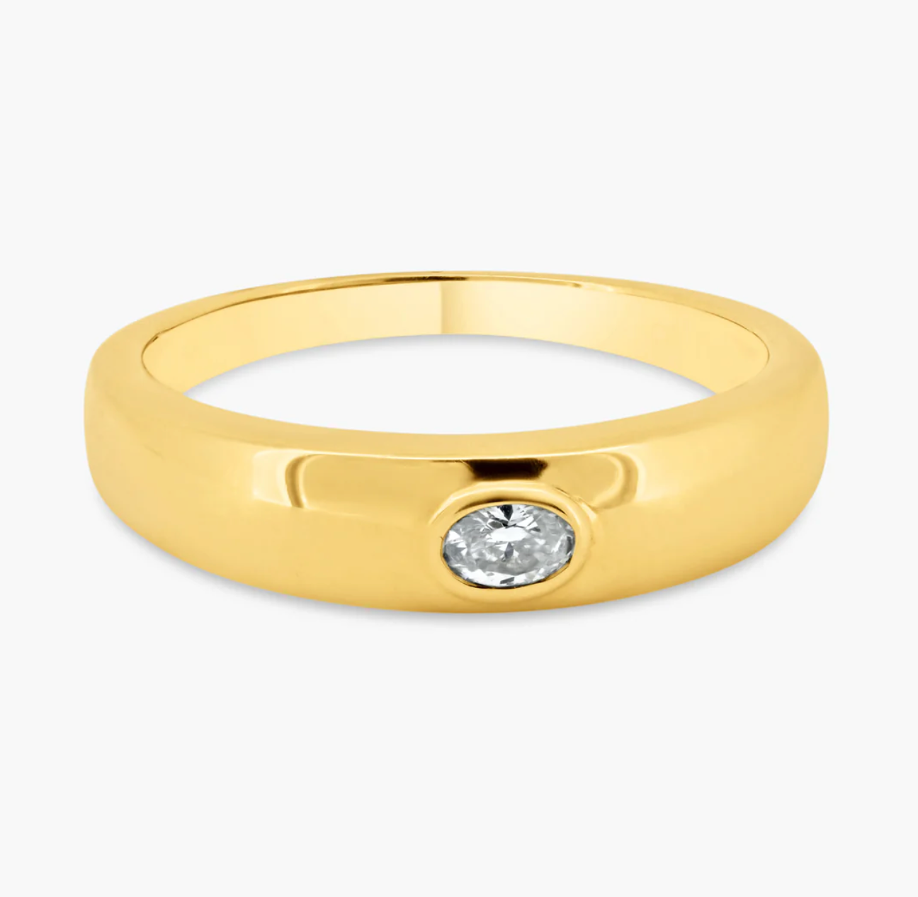 Inlay Diamond Band