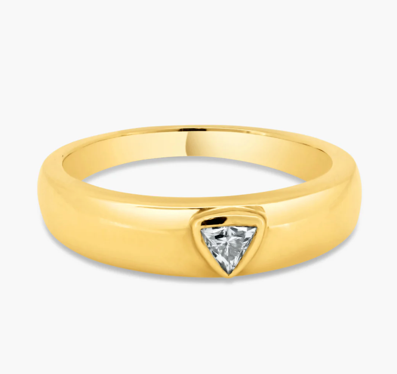 Inlay Diamond Band