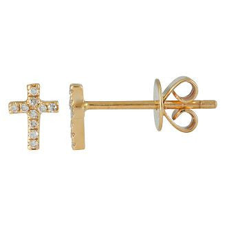 Mini Cross Studs