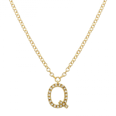 Mini Capital Initial Necklace