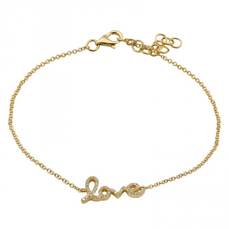 Script love bracelet