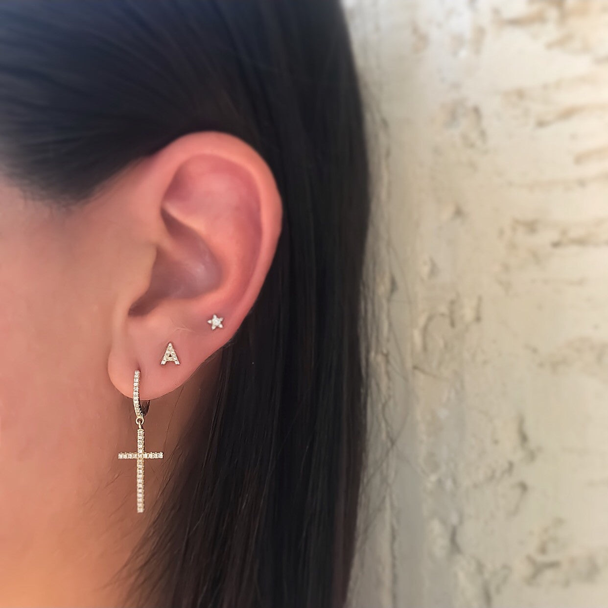 Mini Initial Stud