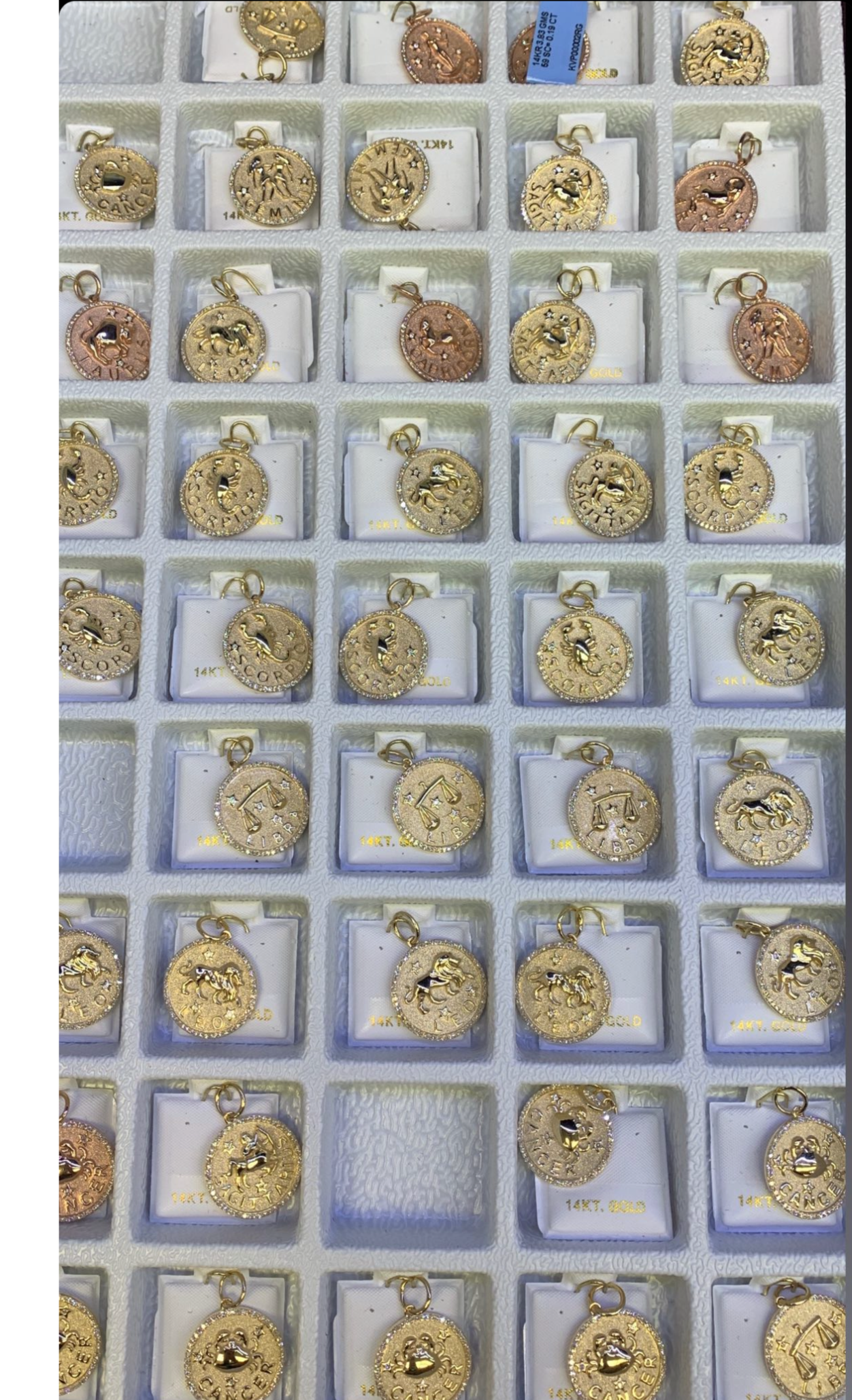 Zodiac Charm